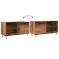 vidaXL Skrinka na platne, staré drevo 84,5x38x48 cm, kompozitné drevo
