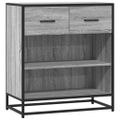 vidaXL Komoda sivá sonoma 68x35x76 cm kompozitné drevo