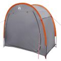 vidaXL Stan na uskladnenie bicyklov 210 x 90 x 174 cm Šedá a oranžová