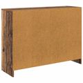 vidaXL Servírovacia skriňa Staré drevo 102 x 32 x 73,5 cm