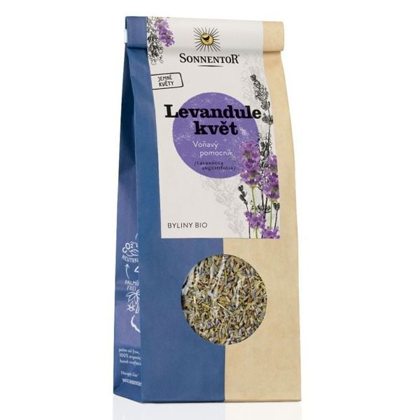 BIO Čaj levanduľa kvet - Sonnentor, 70 g