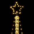 vidaXL LED vianočný stromček 525 LED teplá biela 302 cm