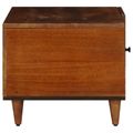 vidaXL Konferenčný stolík Hnedá 80 x 50 x 40 cm Masívne mango drevo