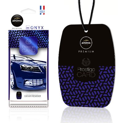 Osvěžovače vzduchu AROMA PRESTIGE CARD ONYX