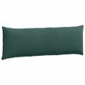 vidaXL Vankúše na pohovku 2 pcs Tmavozelená 120 x 40 cm