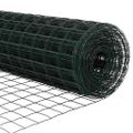 vidaXL Euro plotový základ 10 x 0,4 m PVC potiahnutá oceľ Zelená