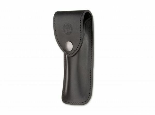 Böker Manufaktur Solingen 090050 French veľké kožené puzdro 12 cm, čierna