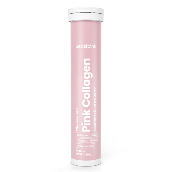 Šumivý Pink Collagen - BeastPink
