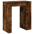 vidaXL Barový stôl a police dymový dub 95x47x103,5 cm kompozitné drevo
