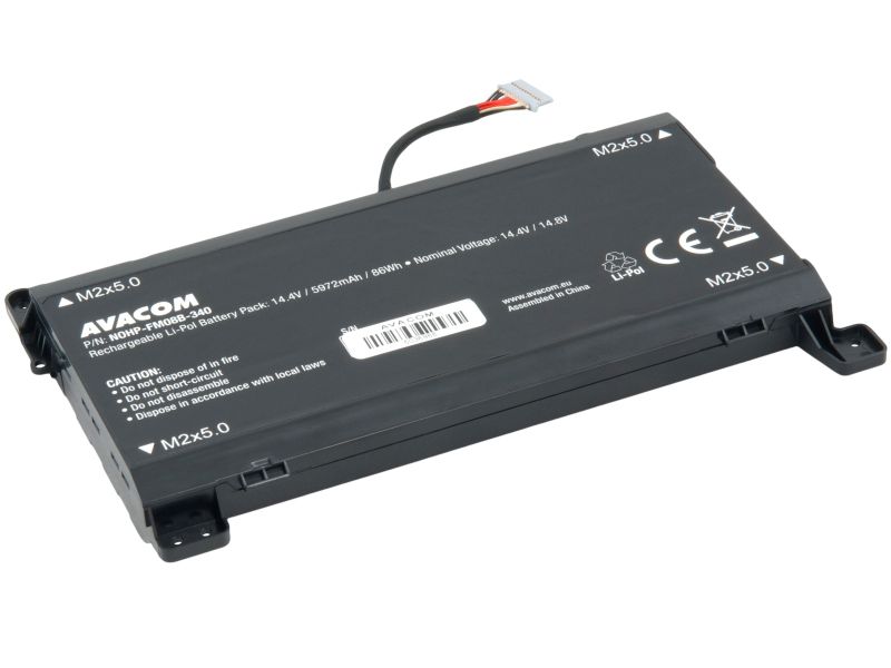 Batéria AVACOM pre HP Omen 17 TPN-Q195 Li-Pol 14,4 V 5972mAh 86Wh - 12 pinový konektor