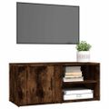 vidaXL TV skrinky 2 ks dymový dub 80x31,5x36 cm spracované drevo