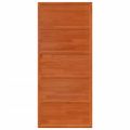 vidaXL Dvere do stodoly voskovohnedé 90x208 cm masívna borovica