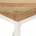vidaXL Jedálenský stôl 120x60x76 cm akáciový a mangovníkový masív