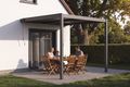 Bioklimatická pergola G21 Trenton 3x3 m, antracitová hliníková