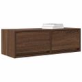 vidaXL TV stolíky 2 ks hnedý dub 80x31x25,5 cm spracované drevo