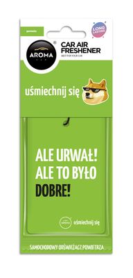 Osvěžovače vzduchu AROMA CAR LETS SMILE Pomelo