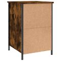vidaXL Nočné stolíky 2 ks dymový dub 40x42x60 cm kompozitné drevo