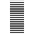 vidaXL Zebrová roleta čierna 115x230 cm šírka látky 110,9 cm polyester