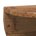 vidaXL Stenná polica 2 ks Staré drevo 38 x 19 x 19 cm Kompozitné drevo