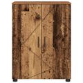 vidaXL Kúpeľňová skriňa Staré drevo 60 x 35 x 80 cm