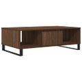 vidaXL Konferenčný stolík hnedý dub 104x60x35 cm kompozitné drevo