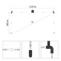 GoSmart Ambientné LED RGB osvetlenie za TV 75“ (189 cm)