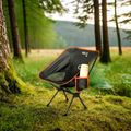 Ultraľahké skladacie kreslo NILS Camp NC3320 čierne