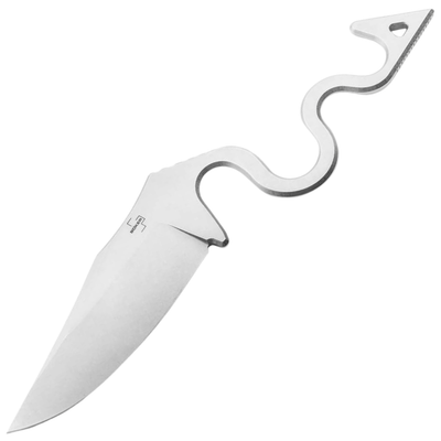 Böker Plus 02BP0004 The Midgards Snake pevný nôž 11,5 cm, Stonewash, celooceľový, puzdro Kydex