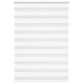 vidaXL Zebra roleta biela 95x150 cm šírka látky 90,9 cm polyester