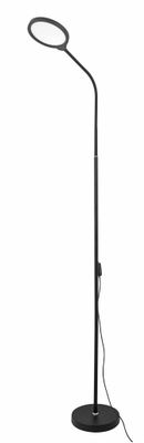Platinet PFL1084B podlahová LED lampa 10W stmievateľná 2v1, čierna