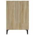 vidaXL Stôl dub somoma 140x50x75 cm spracované drevo