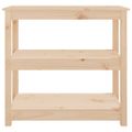 vidaXL Konzolový stolík 80x40x74 cm masívne borovicové drevo