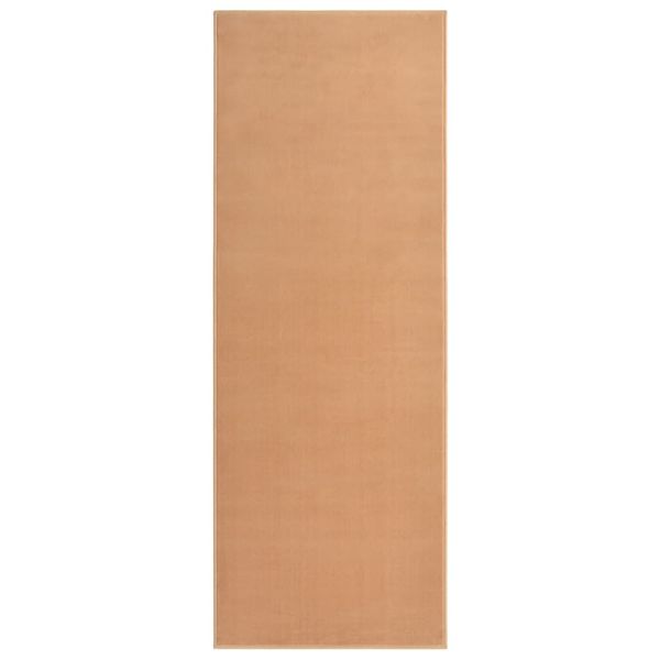 vidaXL Koberec behúň BCF béžový 60x150 cm