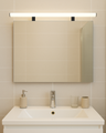 Q-321B LED 12W/1200lm/4000K zrcadlové světlo 80cm - černé QTEC