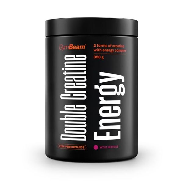 Kreatín Double Energy - GymBeam, lesné ovocie