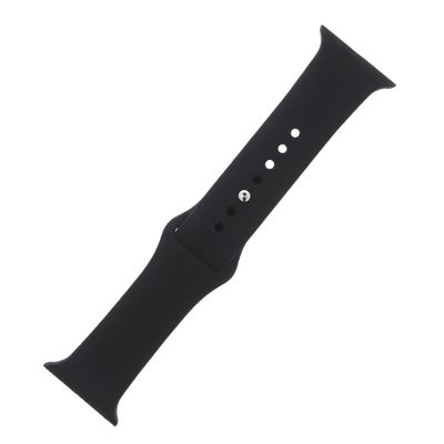 Silikónový pásik S / M pre Apple Watch 38 / 40 / 41mm čierny