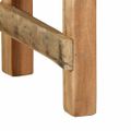 vidaXL lavička Prírodná 110 x 35 x 46 cm Zrecyklované staré drevo