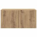 vidaXL Nástenná TV skrinka 59,5 x 31 x 30 cm Dub artisan