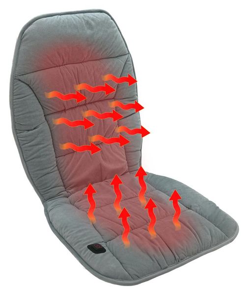 Potah sedadla vyhrievaný s termostatom USB PADDY MAX