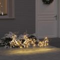vidaXL LED Soby 3 ks 60 LED Teplá biela 44,5 x 18 x 66 cm PET