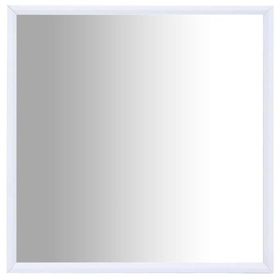 vidaXL Zrkadlo biele 40x40 cm