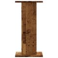 vidaXL Stojany na reproduktor 2ks staré drevo 30x30x60cm kompoz. drevo
