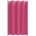 vidaXL Záclony na zatemnenie s krúžkami 2 ks Jasná ružová 175 x 140 cm