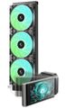 DEEPCOOL vodný chladič LT360 Vision ARGB Vodné chladenie, 360mm radiátor, 4,5" IPS LCD, ARGB, čerpadlo 6. gen., 3× 120mm ventilátor, Intel LGA1851/1700, AMD AM5/AM4