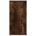vidaXL Komoda dymový dub 100x30x59,5 cm spracované drevo