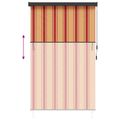 vidaXL Roleta Viacfarebný 60 x 250 cm Textil a hliník