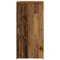 vidaXL Úložná skriňa Old Wood 50x45x103,5 cm Konštrukcia dreva