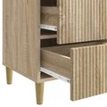 vidaXL Nočný stolík Dub sonoma 43 x 41 x 66,5 cm Kompozitné drevo