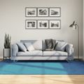 vidaXL Koberec OVIEDO krátky vlas tyrkysový 160x230 cm