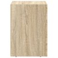 vidaXL Nočný stolík ELST 2 ks Sonoma dub 29,5 x 33,5 x 50 cm